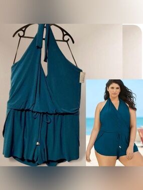 NWT Magicsuit “Bianca” Plus Size Swim Romper